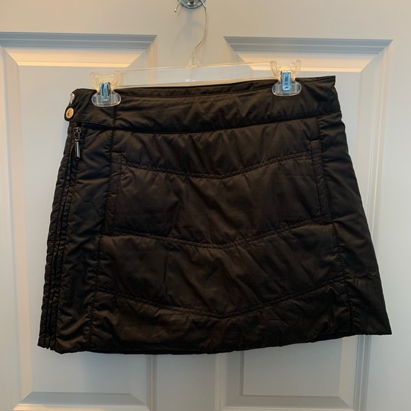 Quilted, Thinsulate Mini Skirt - Picture 1 of 8